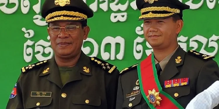 कम्बोडियाली नेता हुन सेनका छोरा नयाँ प्रधानमन्त्री नियुक्त