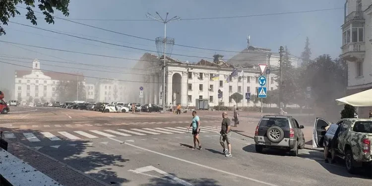 चेर्निहिभ शहरको केन्द्रमा गरिएको आक्रमणको संयुक्त राष्ट्रसङघद्वारा भर्त्सना