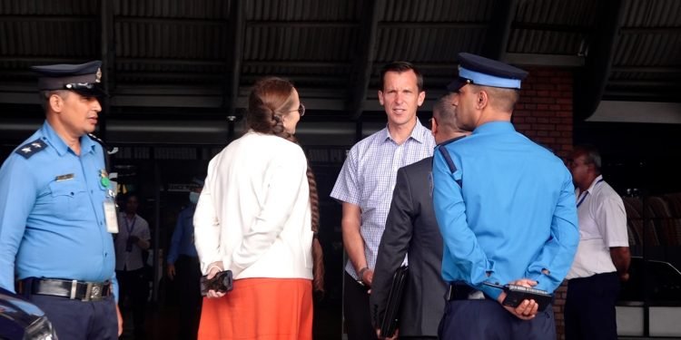 एमसीसीका उपाध्यक्ष क्यामरन एस अलफोर्ड नेपालमा