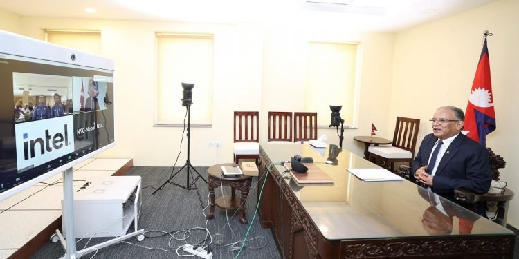 नेपाली क्रिकेट टोलीलाई प्रधानमन्त्रीले दिए भर्चुअल बैठकबाट जितको शुभकामना