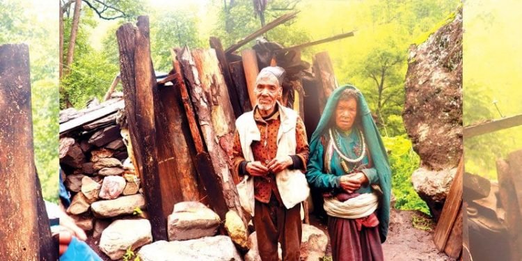 तेह्र वर्षदेखि जङ्गलमा बास