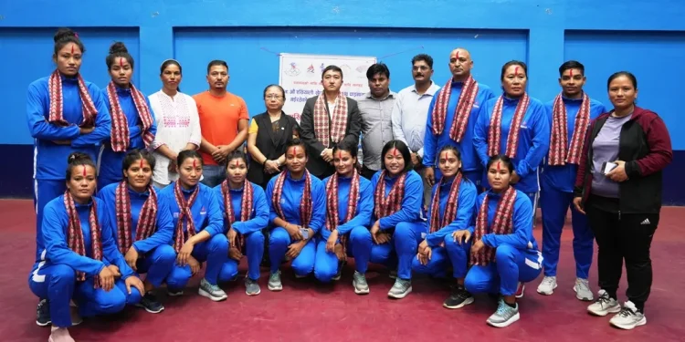 कबड्डी टोली विशेष प्रशिक्षणका लागि आज भारत जाँदै