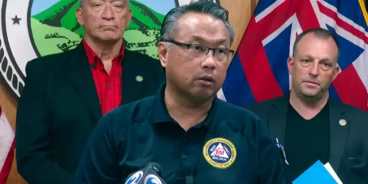 अमेरिकी टापु राज्य हवाईको माउईका आपत्कालीन सेवा प्रमुखको राजीनामा