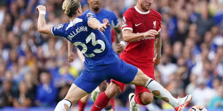 इंग्लिस प्रिमियर लिगमा लिभरपुल र चेल्सीको बराबरी