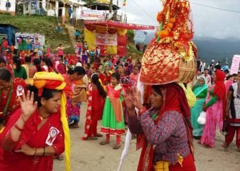 आज उज्याली गौरा एवं दुर्वाष्टमी पर्व मनाइँदै