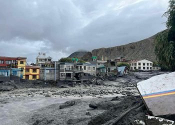 बाढीले क्षति पुर्‍याएको कागबेनीको पुनर्निर्माण थालियो