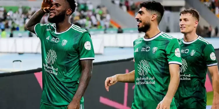 साउदी लिगमा अहलीको लगातार तेस्रो जित, बराबरीमा रोकियो इत्तिफाक
