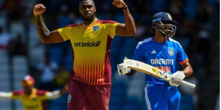 वेस्ट इन्डिजविरुद्धको पहिलो टी-ट्वान्टीमा भारत चार रनले पराजित