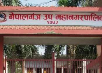 नेपालगञ्ज उपमहानगरले आवास जोखिम बीमा लागू गर्ने