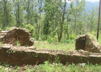 चुँदीरम्घामा भानुभक्तकालीन घर बनाइँदै