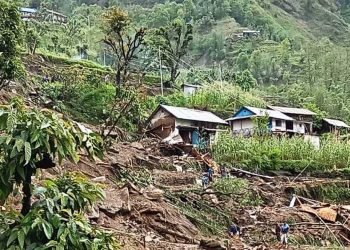पहिरोले सुवा गाउँका १० परिवार विस्थापित