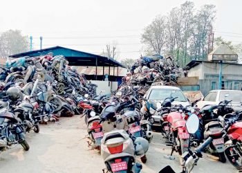 प्रहरी कार्यालयमा किन थुप्रिन्छन् सवारी साधन ?