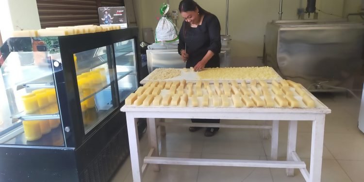 स्याङ्जामा उत्पादित छुर्पी अमेरिका निर्यात