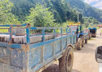नेपालका मुख्य सहरमा निर्यात हुन्छ ताराखोलाको ढुङ्गा
