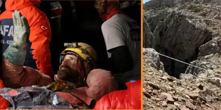 टर्कीको गुफामा फसेका अनुसन्धानकर्ताको ९ दिनपछि उद्धार