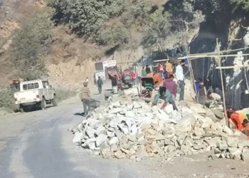 मालढुङ्गा–बेनी सडकः सम्झौता अवधि सकिँदा ४० प्रतिशतमात्रै काम