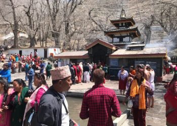 मुक्तिनाथमा धार्मिक पर्यटक चहलपहल बढ्यो