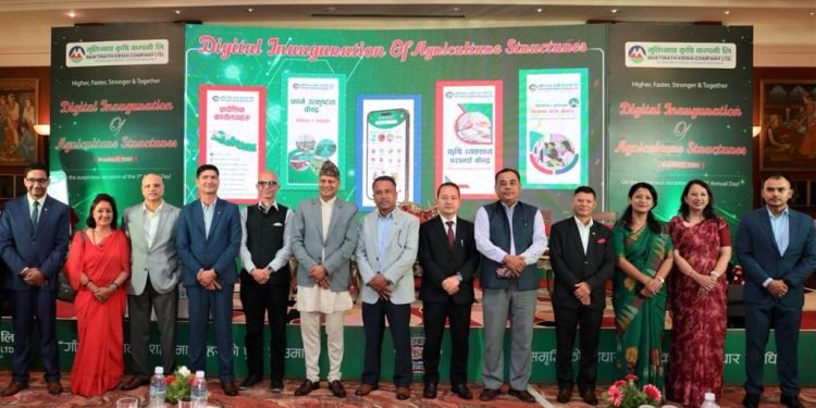 मुक्तिनाथ कृषि कम्पनीको कृषि संरचनाहरुको समुद्घाटन