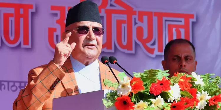 बालेनलाई ओलीले भने – दम्भ र घमण्डले मान्छेलाई बिगार्छ