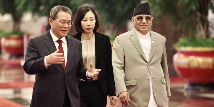 नेपाल र चीनबीचको सम्बन्धमा नयाँ ऊर्जा थपिएको छः चिनियाँ प्रधानमन्त्री