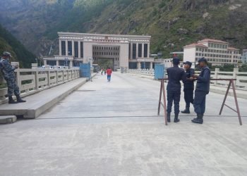 रसुवागढी भन्सारको भवन निर्माण अन्तिम चरणमा