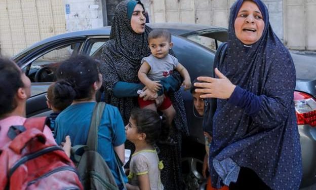 पाँच लाख मानिस उत्तरी गाजा छाडे – इजरायली सेना