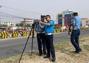 चाडपर्व लक्षित गर्दै राजमार्गमा सवारीको गति मापन