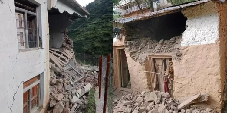 बझाङमा फेरि ६.३ म्याग्निच्युडको भूकम्प