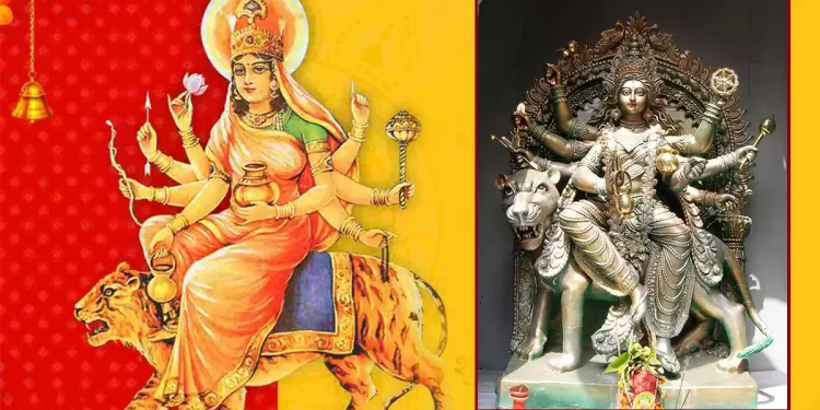 आज दशैँको चौथो दिनः कुष्माण्डा देवीको पूजाराधना गरिदै