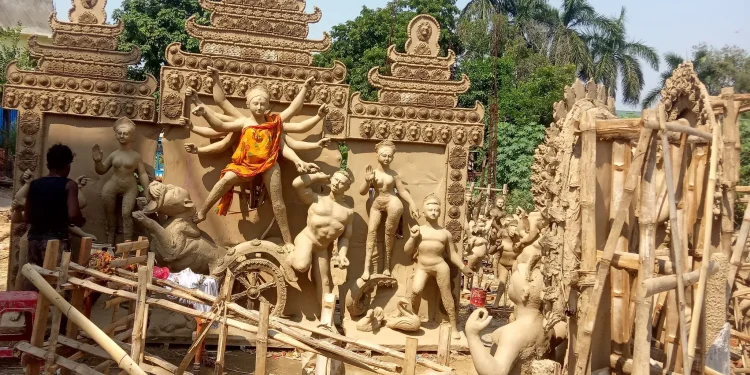 नेपालगञ्ज दुर्गा मूर्तिले झकिझकाउ