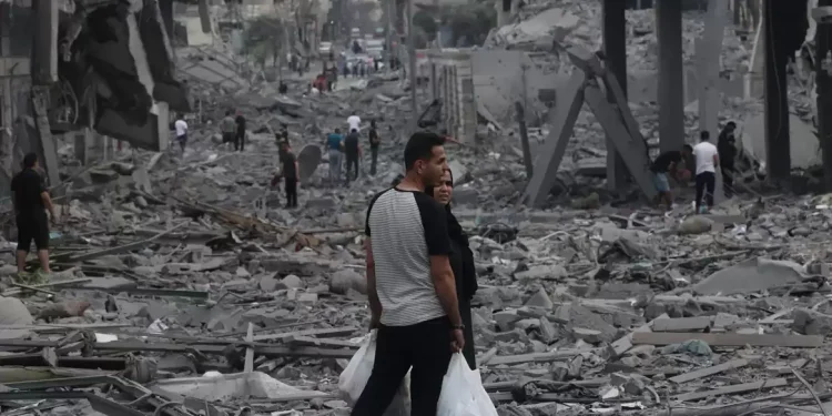 गाजा युद्धमा १० लाख मानिस विस्थापित