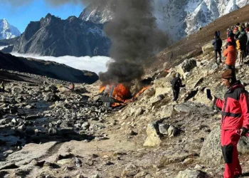 हेलिकप्टर दुर्घटना अपडेट: पाइलट खतरामुक्त, दुर्घटनाको कारण तीव्र हावा ?
