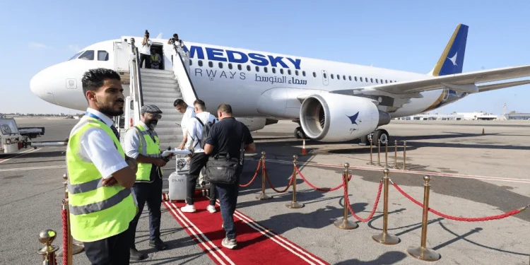 लिबियाबाट इटालीका लागि १० वर्षपछि पहिलो व्यावसायिक उडान सुरू