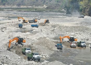 नदीजन्य पदार्थको अवैधउत्खनन गर्नेलाई रु ५० हजार जरिवाना