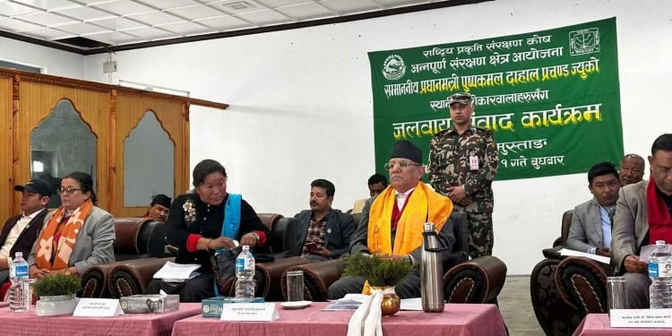 मुस्ताङलाई ५० करोड पठाउने प्रधानमन्त्रीको घोषणा