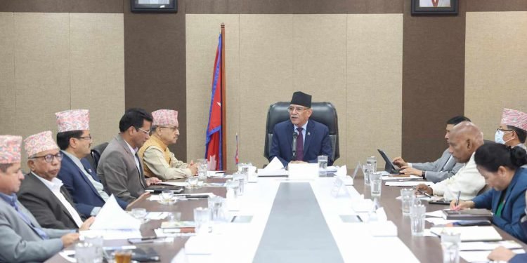 भूकम्प प्रभावितलाई तत्काल राहत उपलब्ध गराउन प्रधानमन्त्री प्रचण्डको निर्देशन