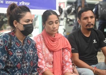 रिगललाई जेलमै राख्नुपर्ने माग गर्दै भारतीले थालिन अनशन