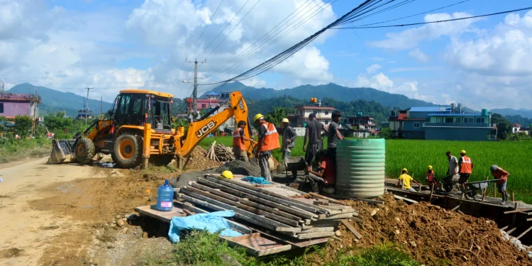 तालचोक–बेगनास सडक अब चार लेनको बन्ने