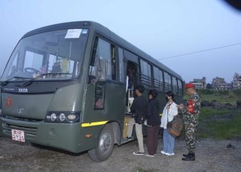 सेना र सशस्त्रका कर्मचारीलाई यातायात सुविधा