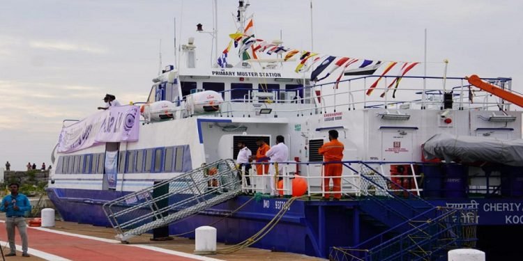 भारत र श्रीलङ्काबीच ४० वर्षपछि डुङ्गा सेवा पुनः सञ्चालन