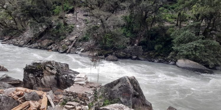 तुइनबाट खसेर एक जना बेपत्ता