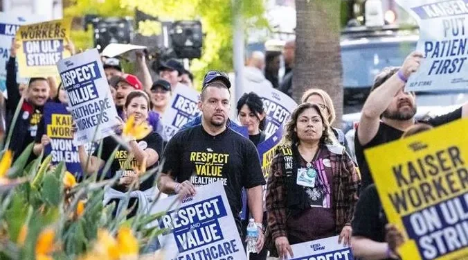 अमेरिकाका पचहत्तर हजारभन्दा बढी स्वास्थ्यकर्मीद्वारा हड्ताल शुरू