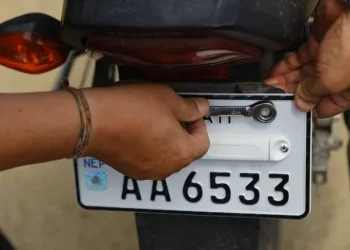 सवारीसाधनमा ‘इम्बोस्ड नम्बर प्लेट’ अनिवार्य