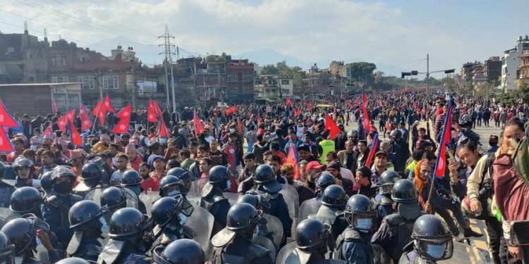 बल्खुमा दुर्गा प्रसाईं समूहको प्रदर्शन