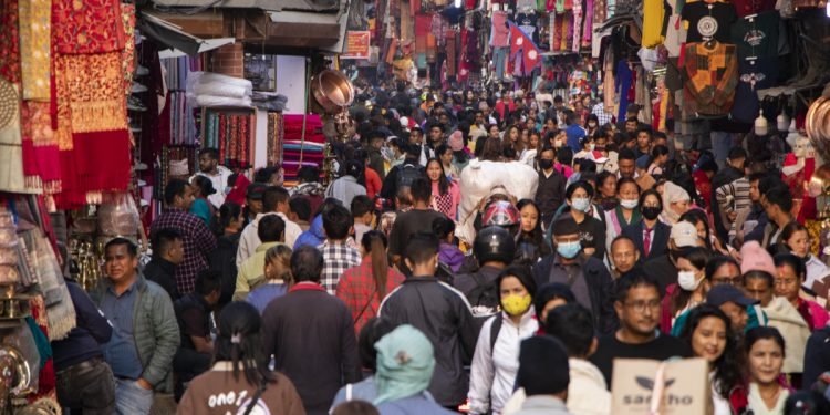 राजधानीका मुख्य व्यापारिक क्षेत्रमा बढ्यो तिहारको चहलपहल