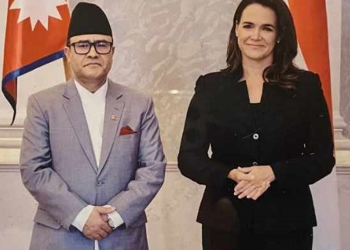 हंगेरीका राष्ट्रपतिसमक्ष राजदूत खड्काले प्रस्तुत गरे ओहोदाको प्रमाणपत्र