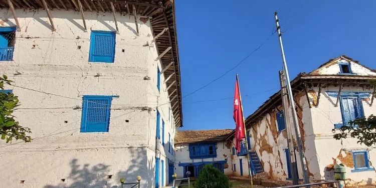 भूकम्पले जाजरकोट दरबारको अस्तित्व सङ्कटमा