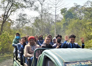 सामुदायिक वनभित्र ‘इको करिडोर’, जङ्गल ‘सफारी’ गर्ने पर्यटक बढे