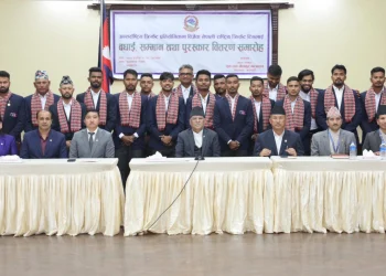 राष्ट्रिय गौरवको आयोजनामा परिणत गरेर क्रिकेट रंगशाला बनाउँछौं : प्रधानमन्त्री