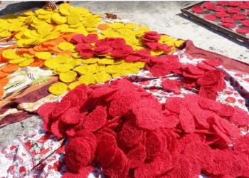 झिनियाँ रोटीमा मिसाइने रङ्ग स्वास्थ्यका लागि घातक